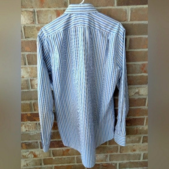 Nordstrom Mens Dress Shirt Trim Fit Wrinkle Free 16 1/2, 36/37 - Picture 5 of 5